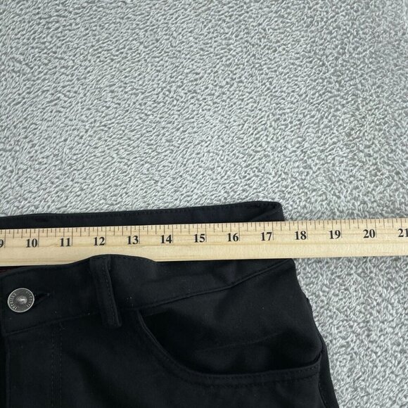 Luchiano Visconti Mens Black Slim Fit Pants Size W34 L34 1314 - Picture 5 of 10